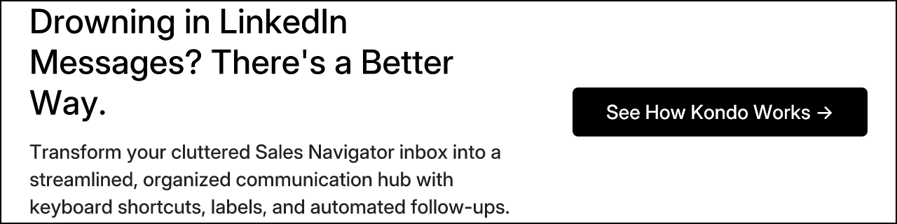 Drowning in LinkedIn Messages? There's a Better Way.