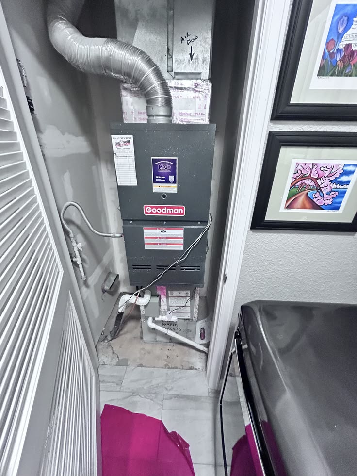 Brian and Hunter with MoJo Home Service truck in the background