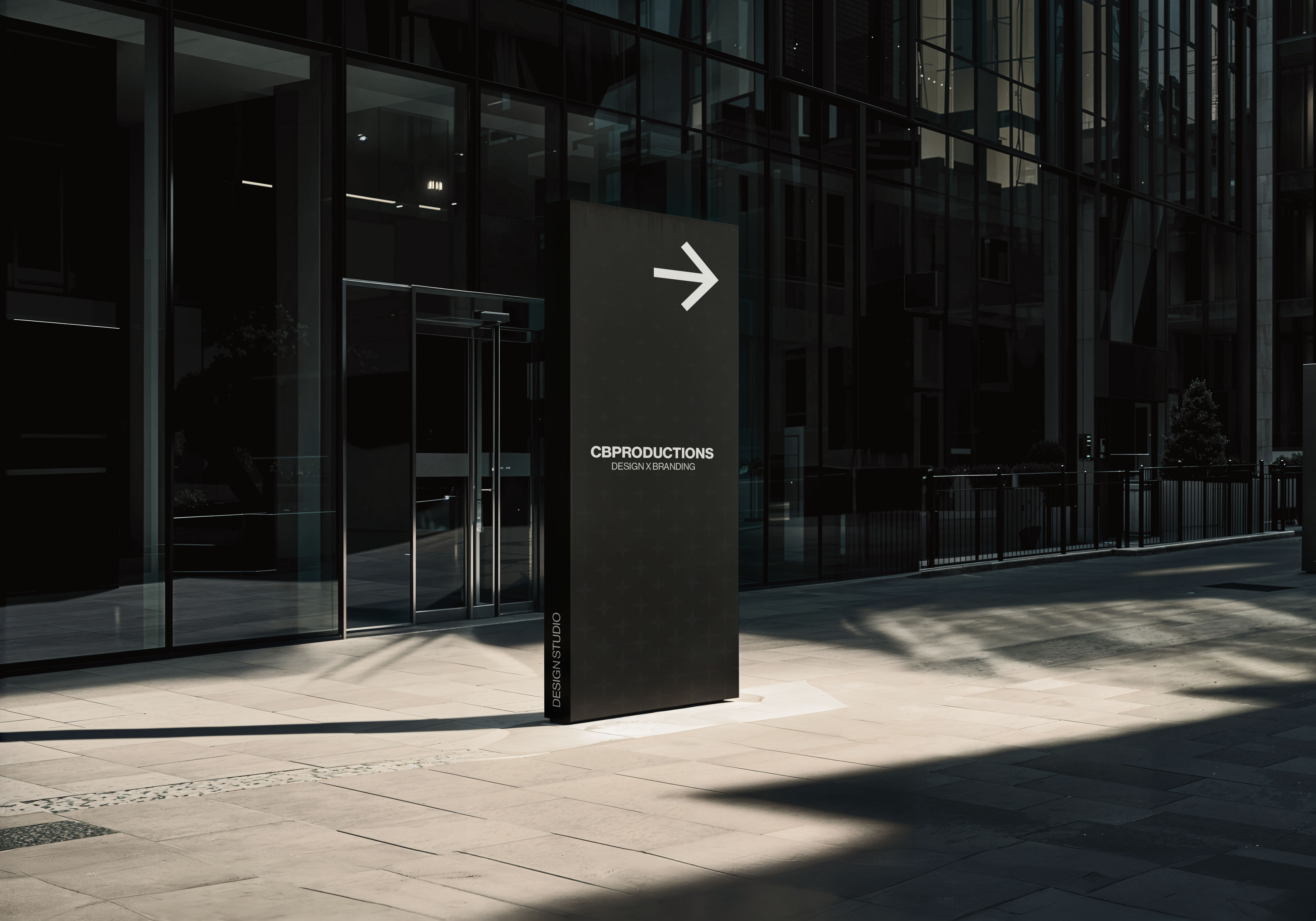 a black background with a multicolored abstract design