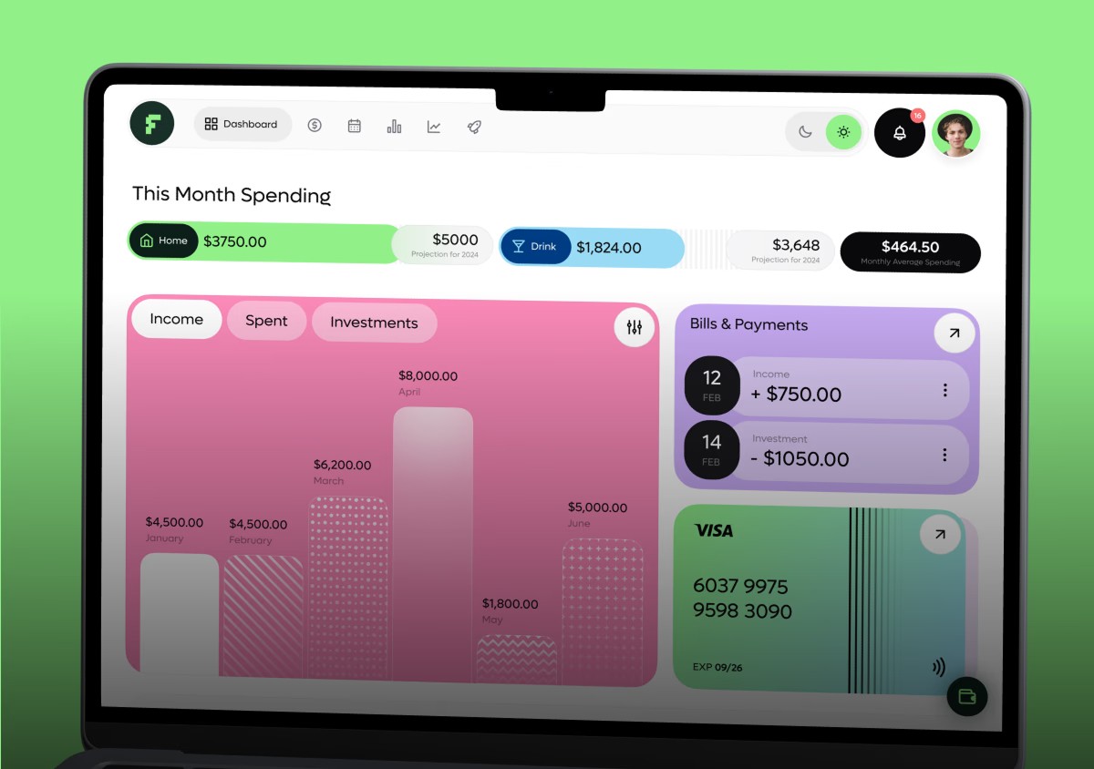 Finewise: Your AI-Powered Financial Copilot – Artonest.design