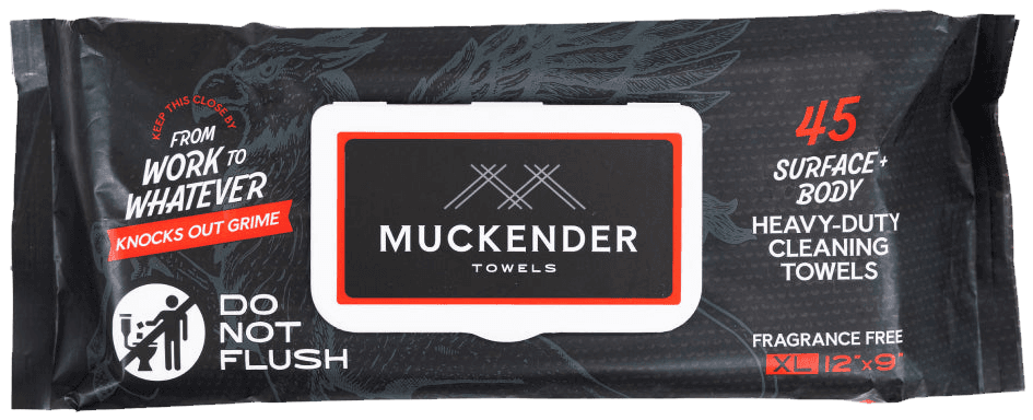 Muckender heavy-duty cleaning towels, 45 count flat pack