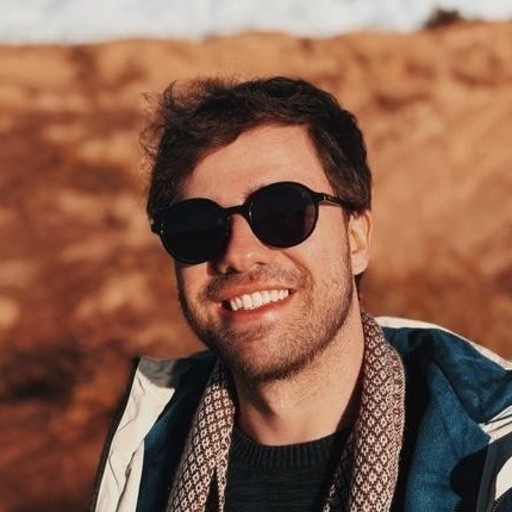 man in black button-up shirt