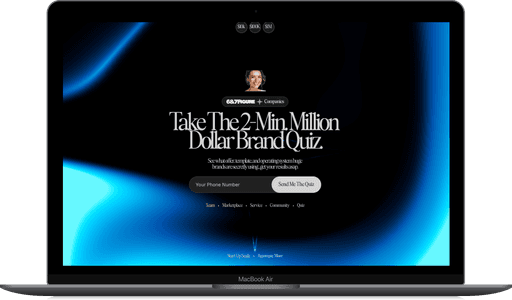 Digital presentation mockups representing delivered final designs