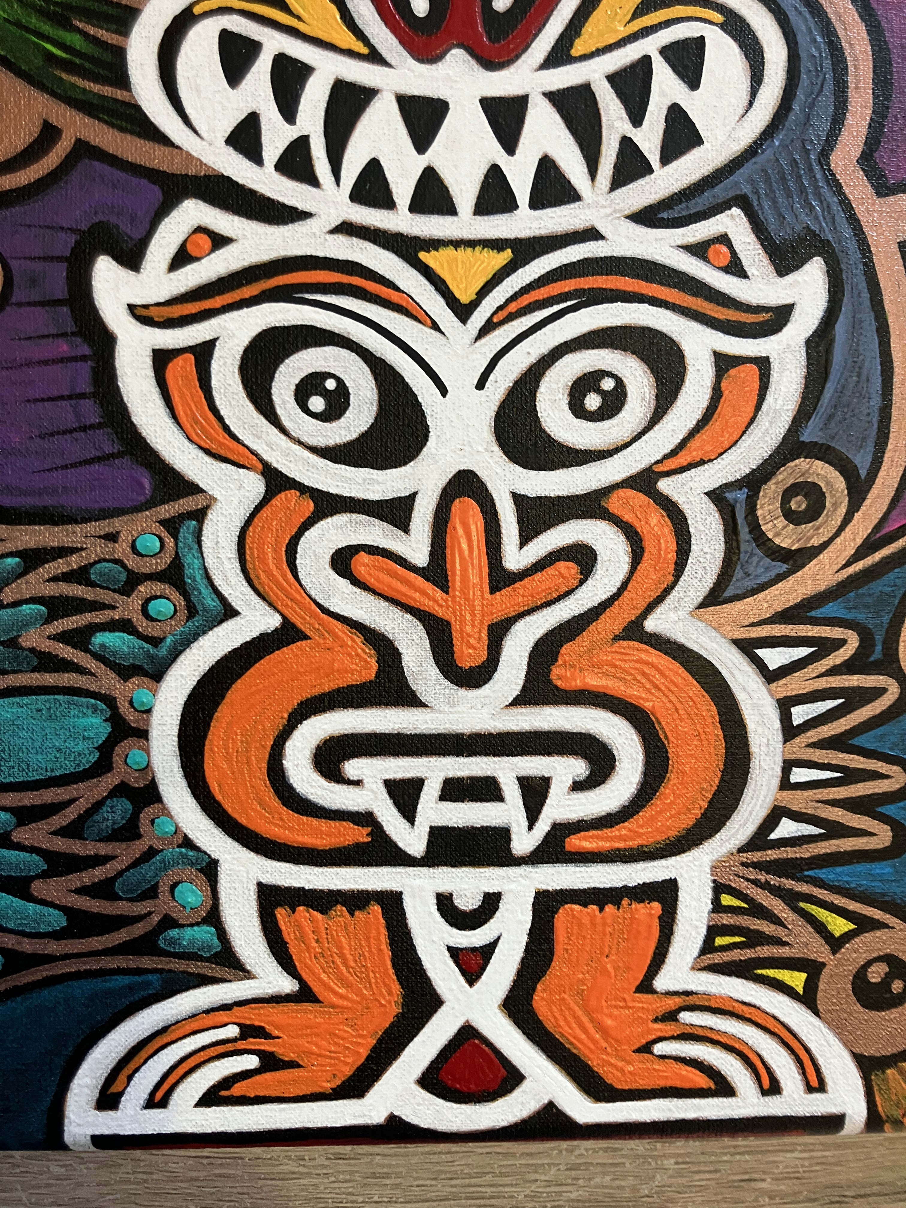 Totem wrath in progress. Monster detail