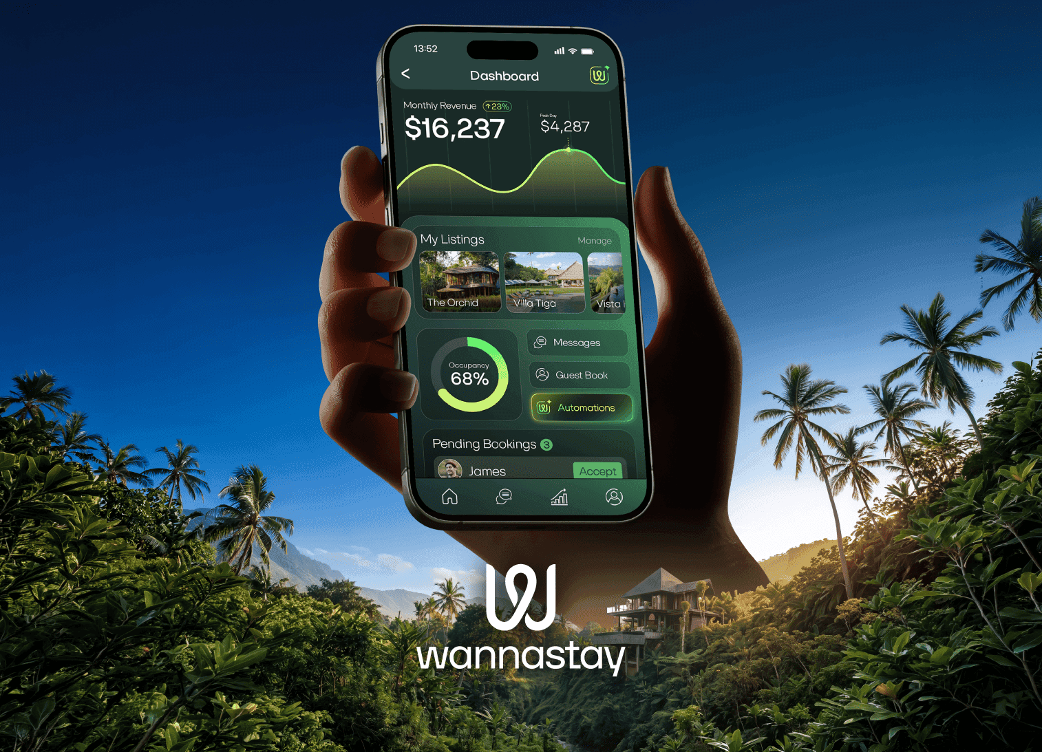 Wannastay cover