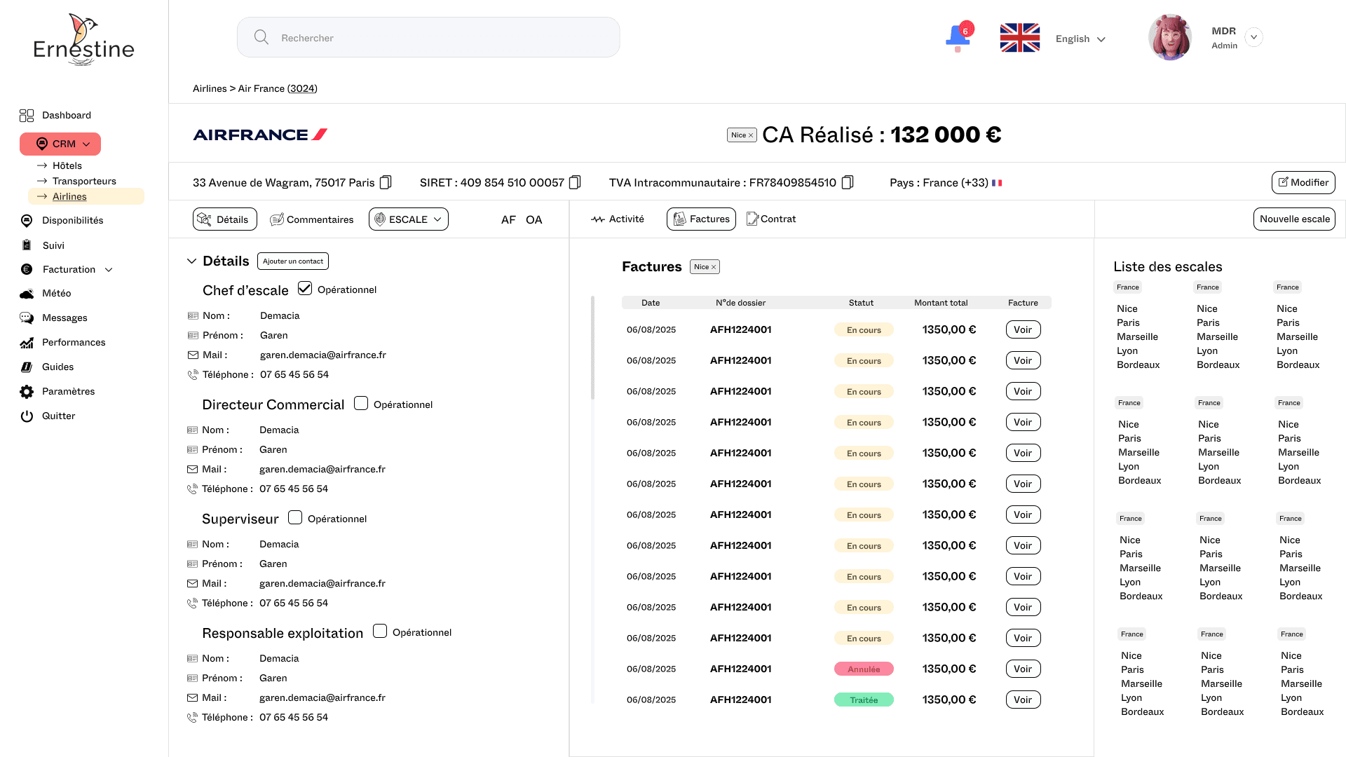 ernestine web app 17