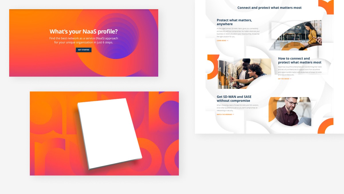 HPE Labs: Leading innovation to chart the future web page marquee screenshot