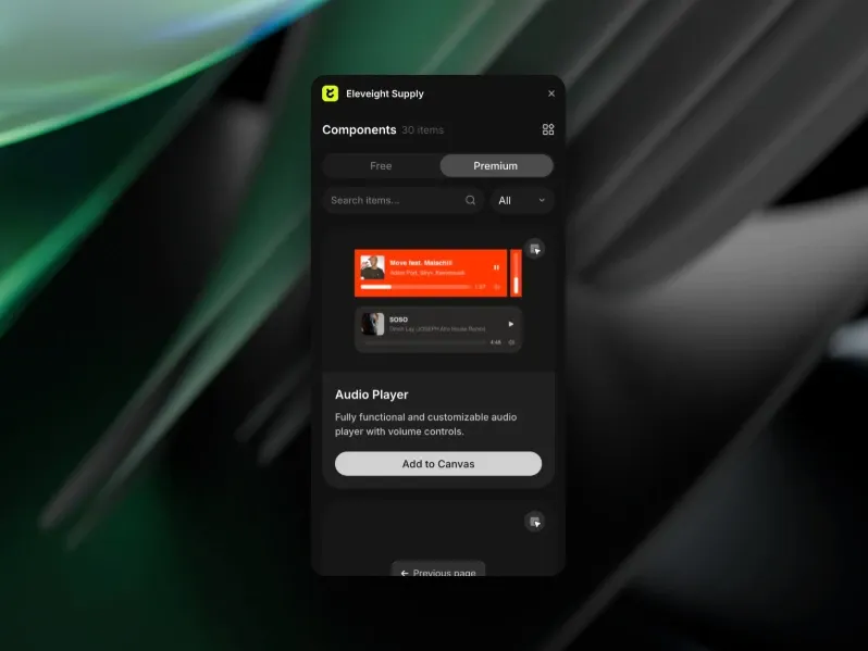 Eleveight Supply framer plugins