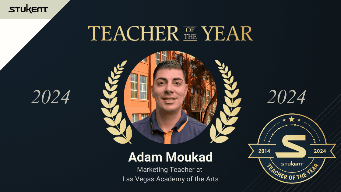 Teacher of the Year 2024: Adam Moukad - Marketing Teacher at Las Vegas Academy of the Arts