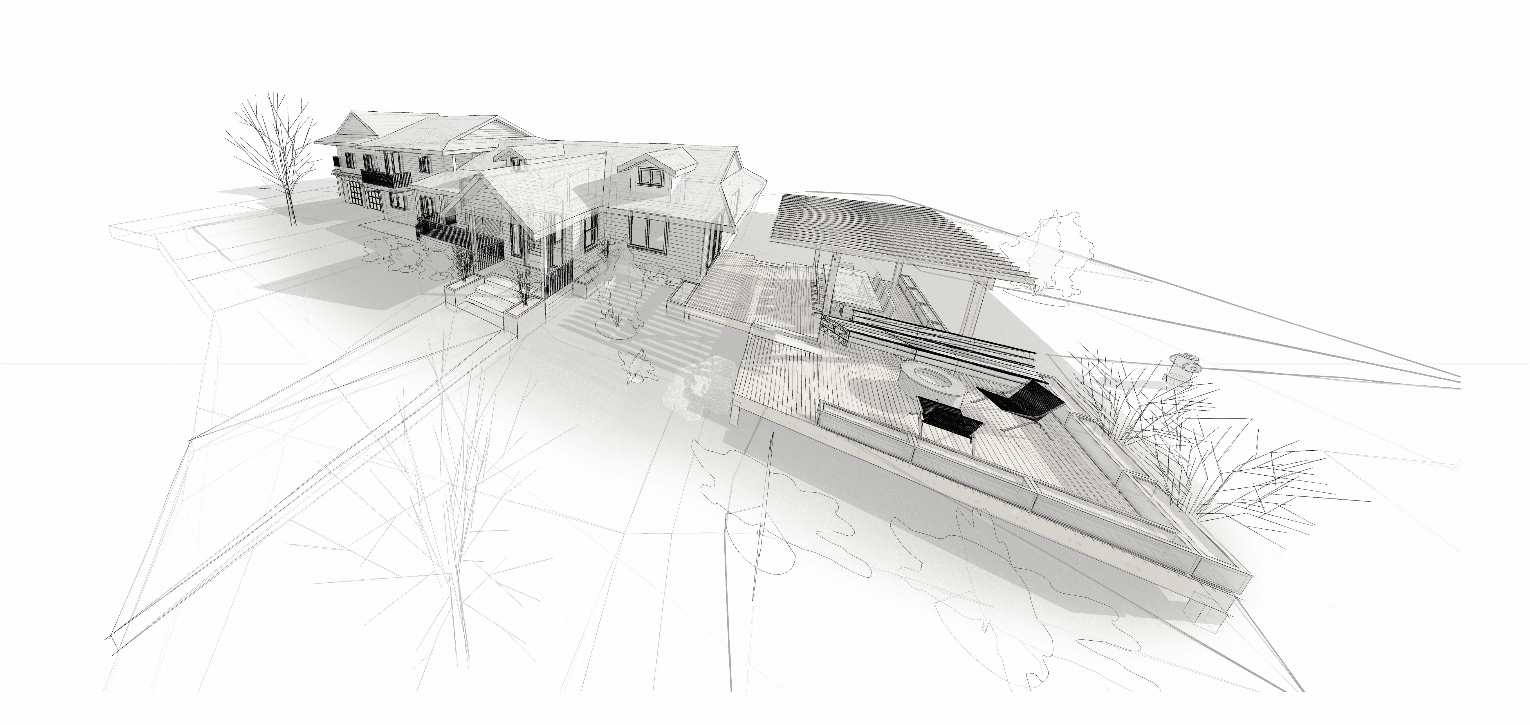 A woman with a backpack stands on the road