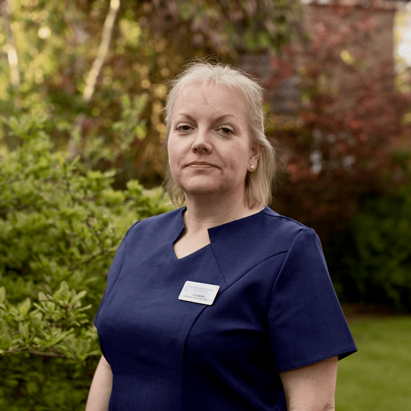 Liz, chiropractor at Leamington Spa Clinic