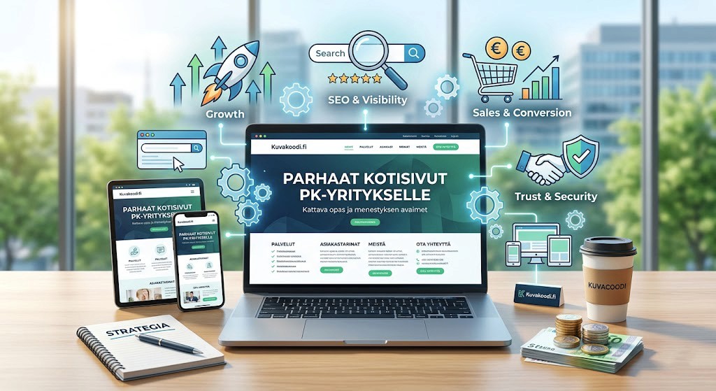 Verkkosivu myynnin moottoriksi