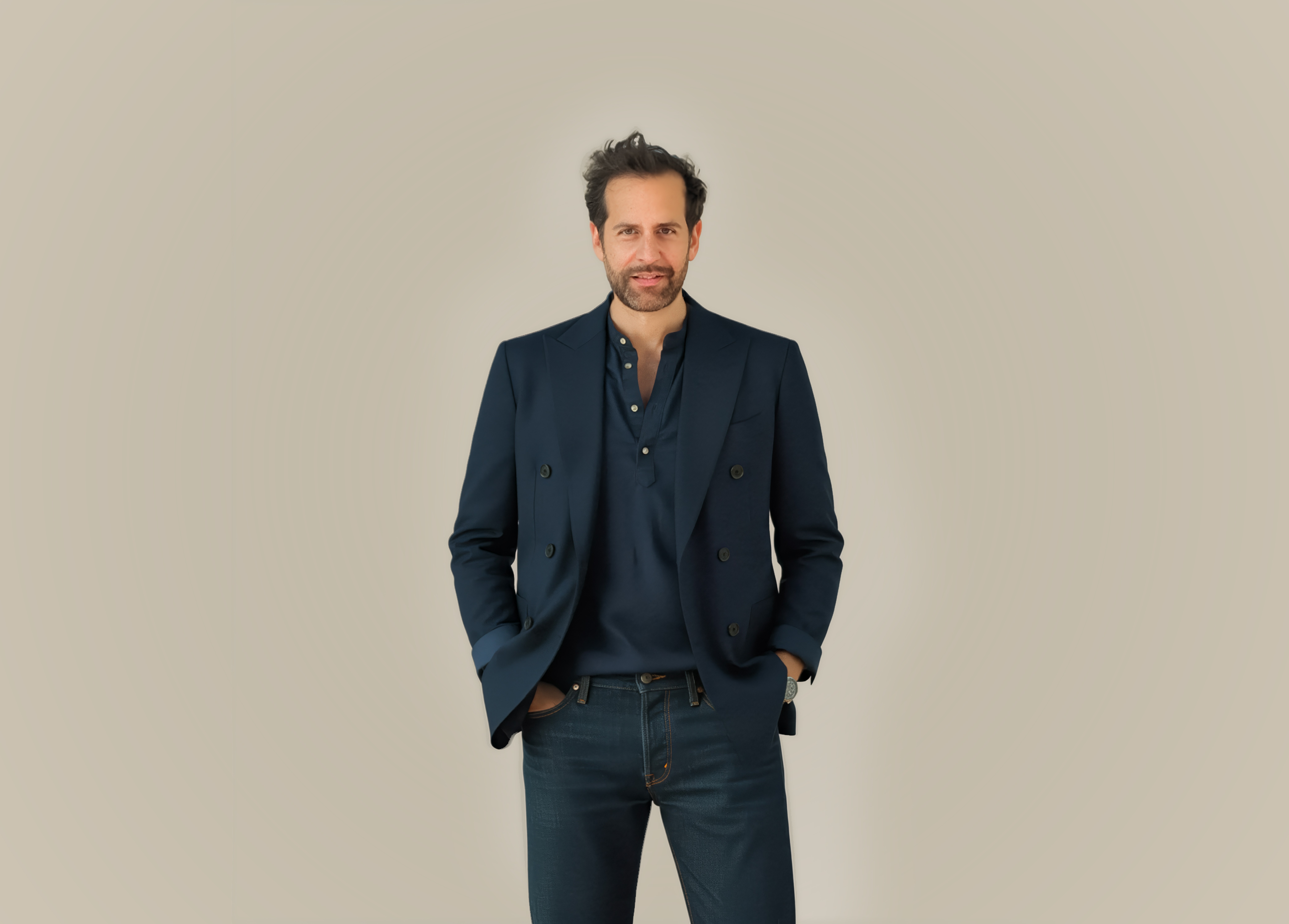 Phiotographer looking at the camera