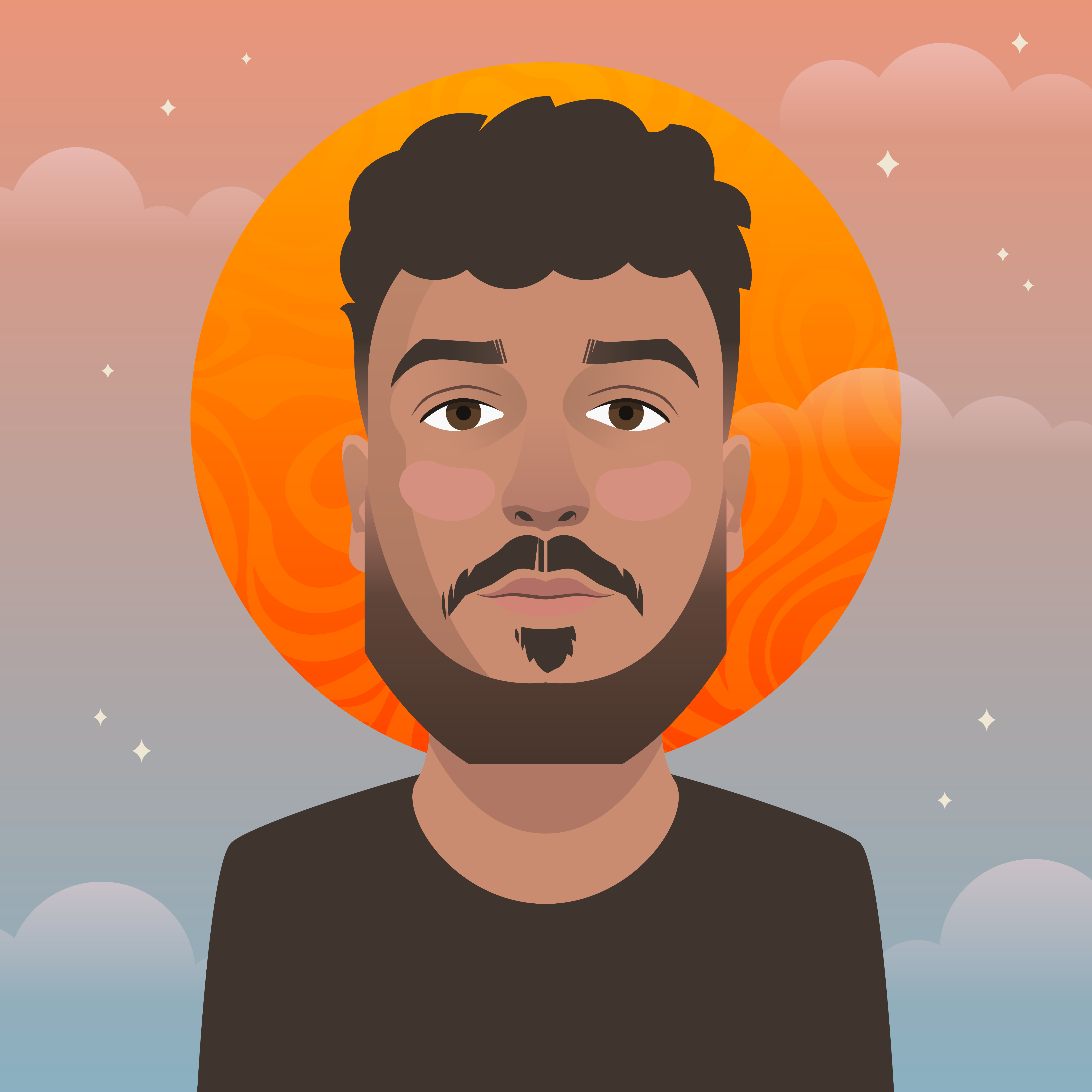 An architect standing at a desk in a modern studio, reviewing architectural models and documents. Shelves filled with books and materials line the background, with natural light coming through large windows.