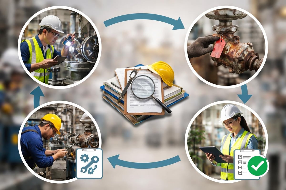 Inspection documentation workflow