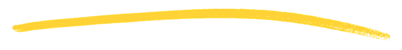 Hand-drawn brush underline