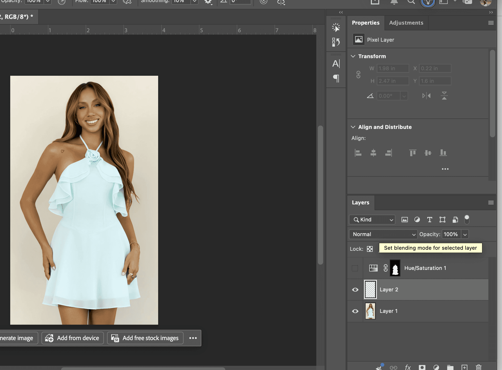 paint color photoshop