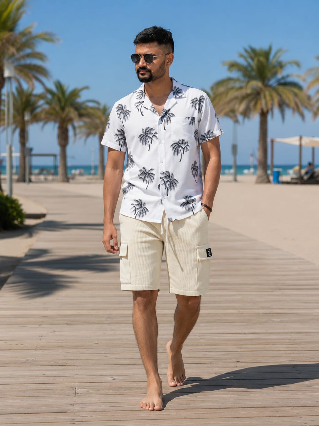 a person wearing a white shirt