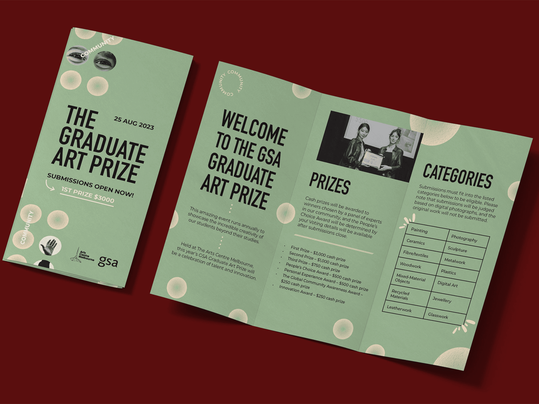 GSA Art Prize brochure