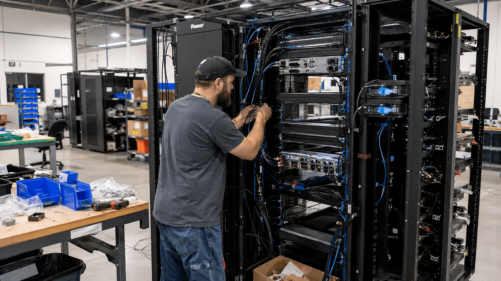 integrated rack deployment