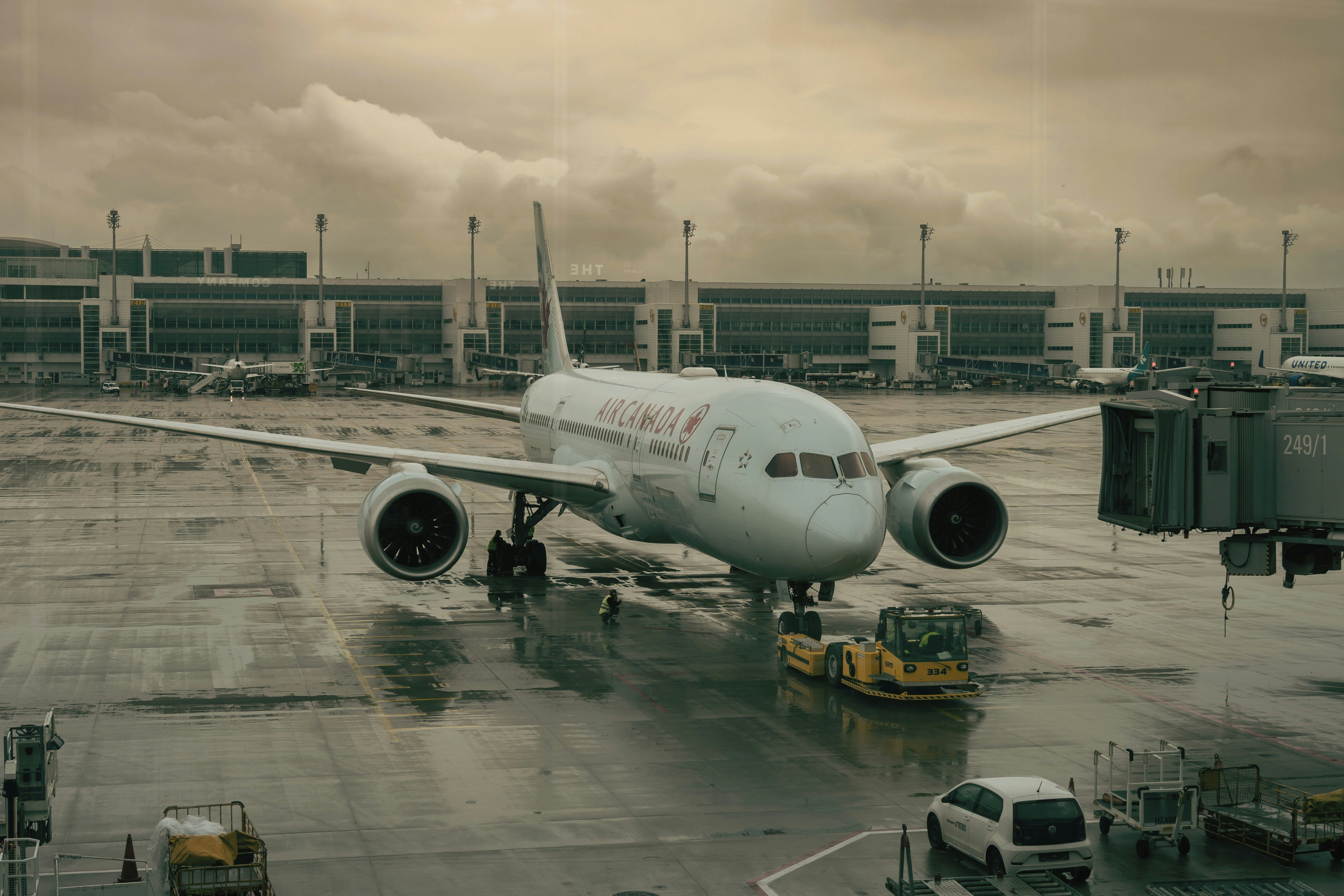 Airplane on tarmac