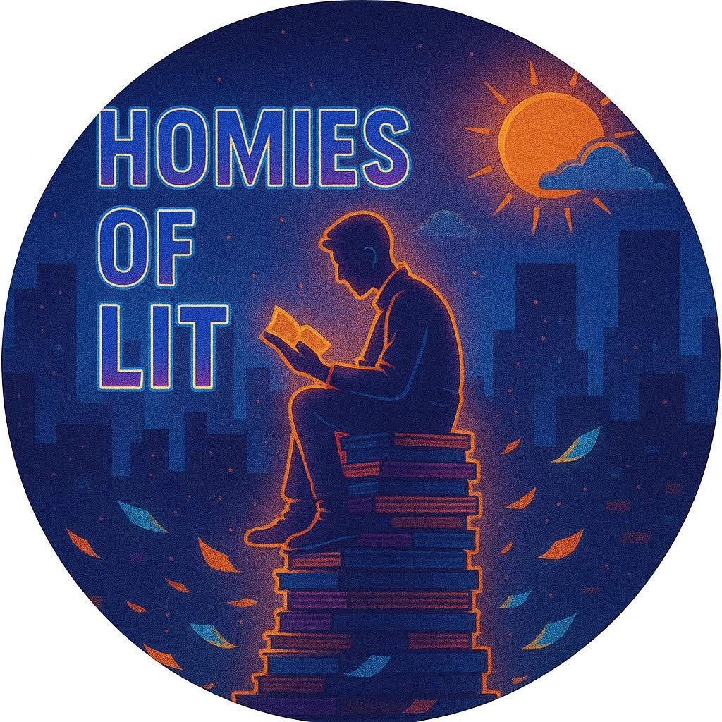 Homies of Lit identity artwork.