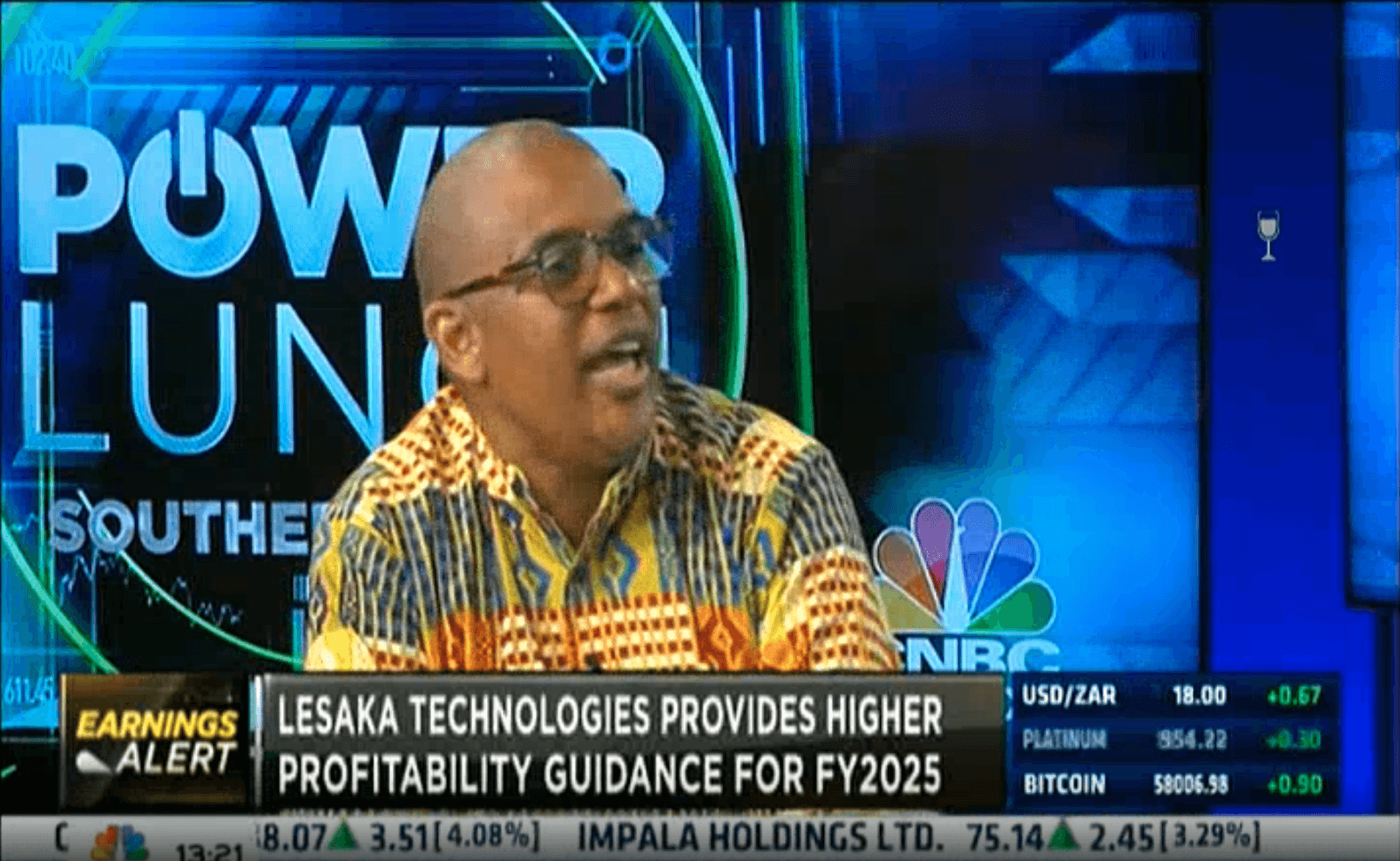 Lincoln Mali, CEO of Lesaka Technologies.