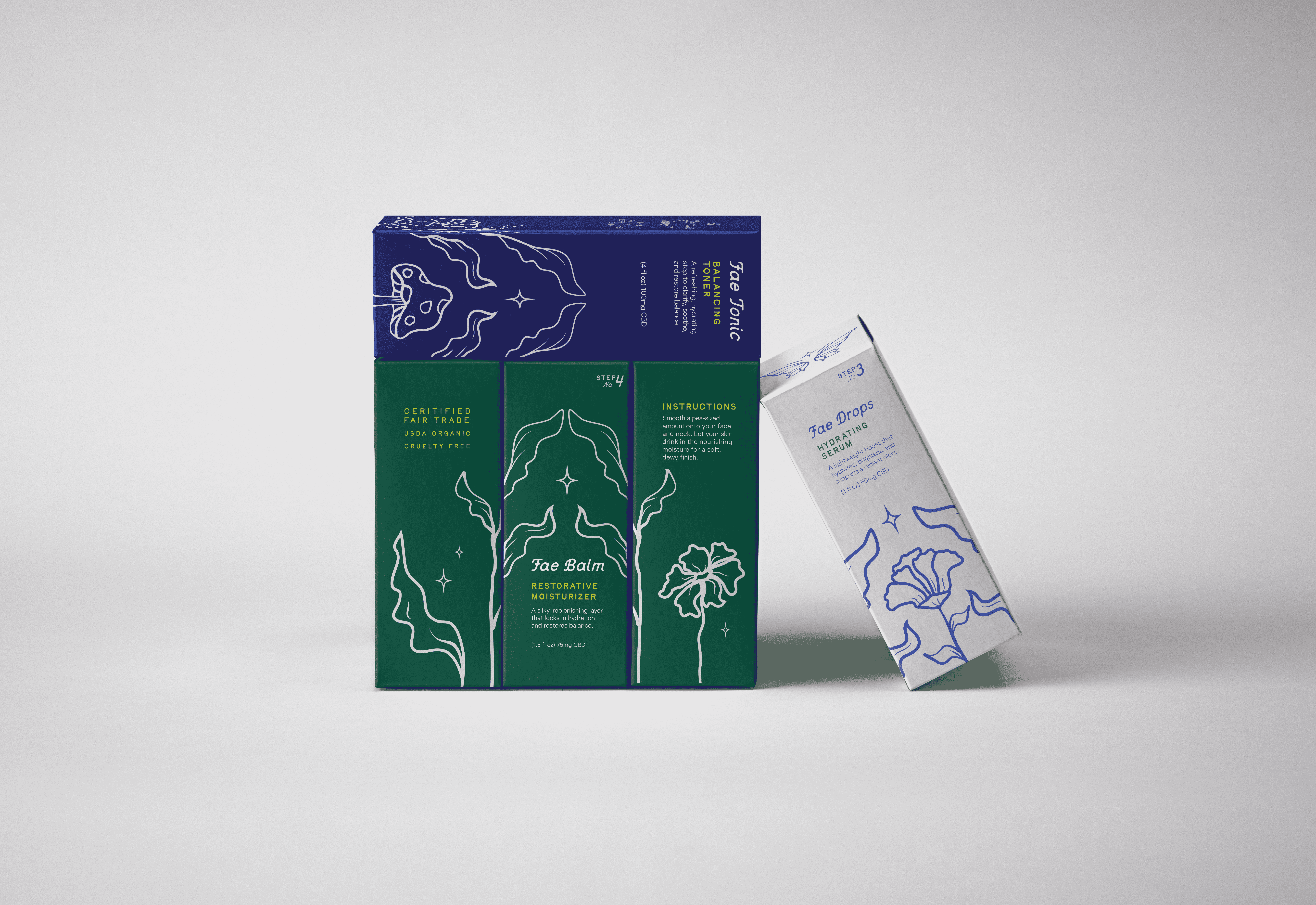 Fae Glow Skincare boxes