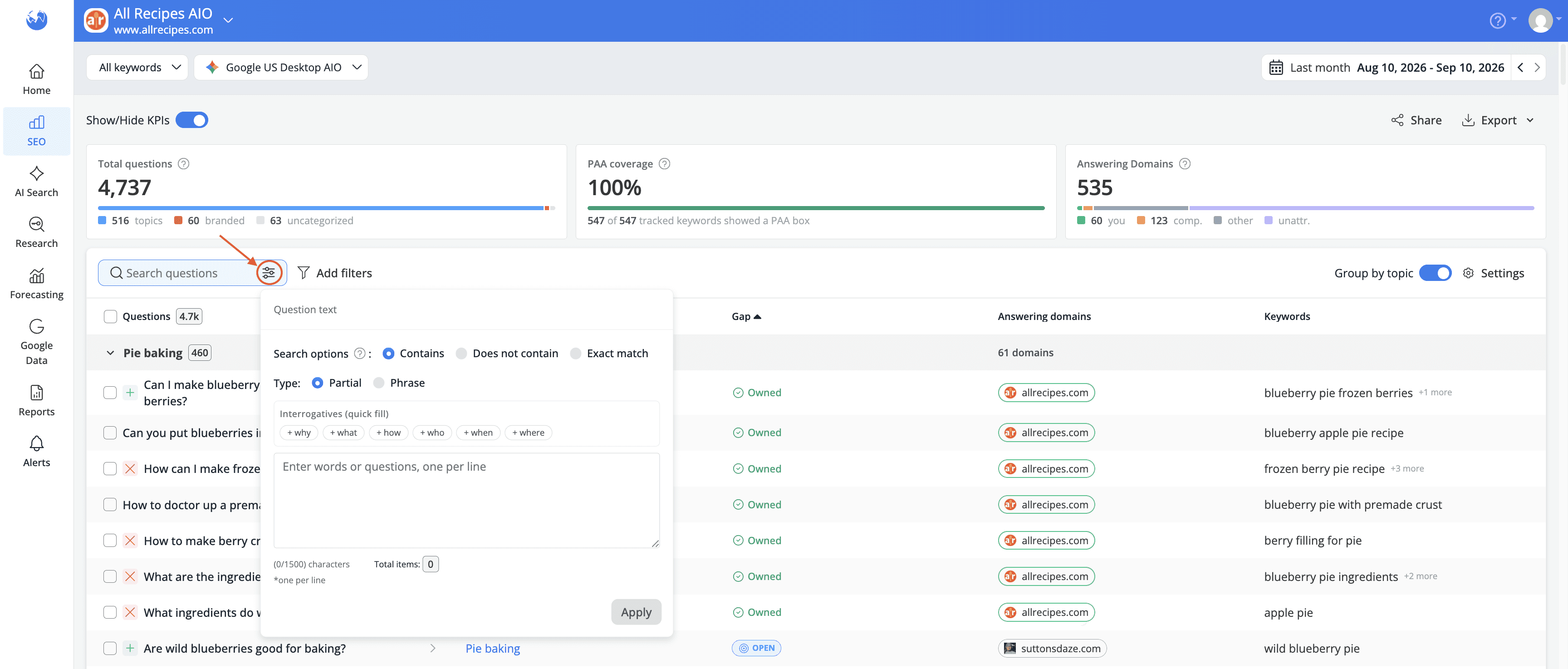 how-to-search-for-specific-questions