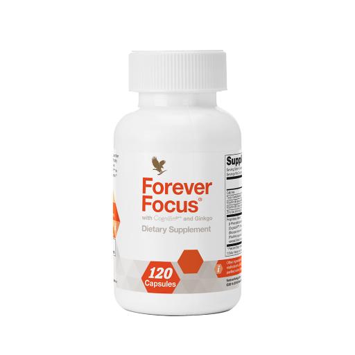 Forever Focus dodatak prehrani u bijeloj bočici s 120 kapsula