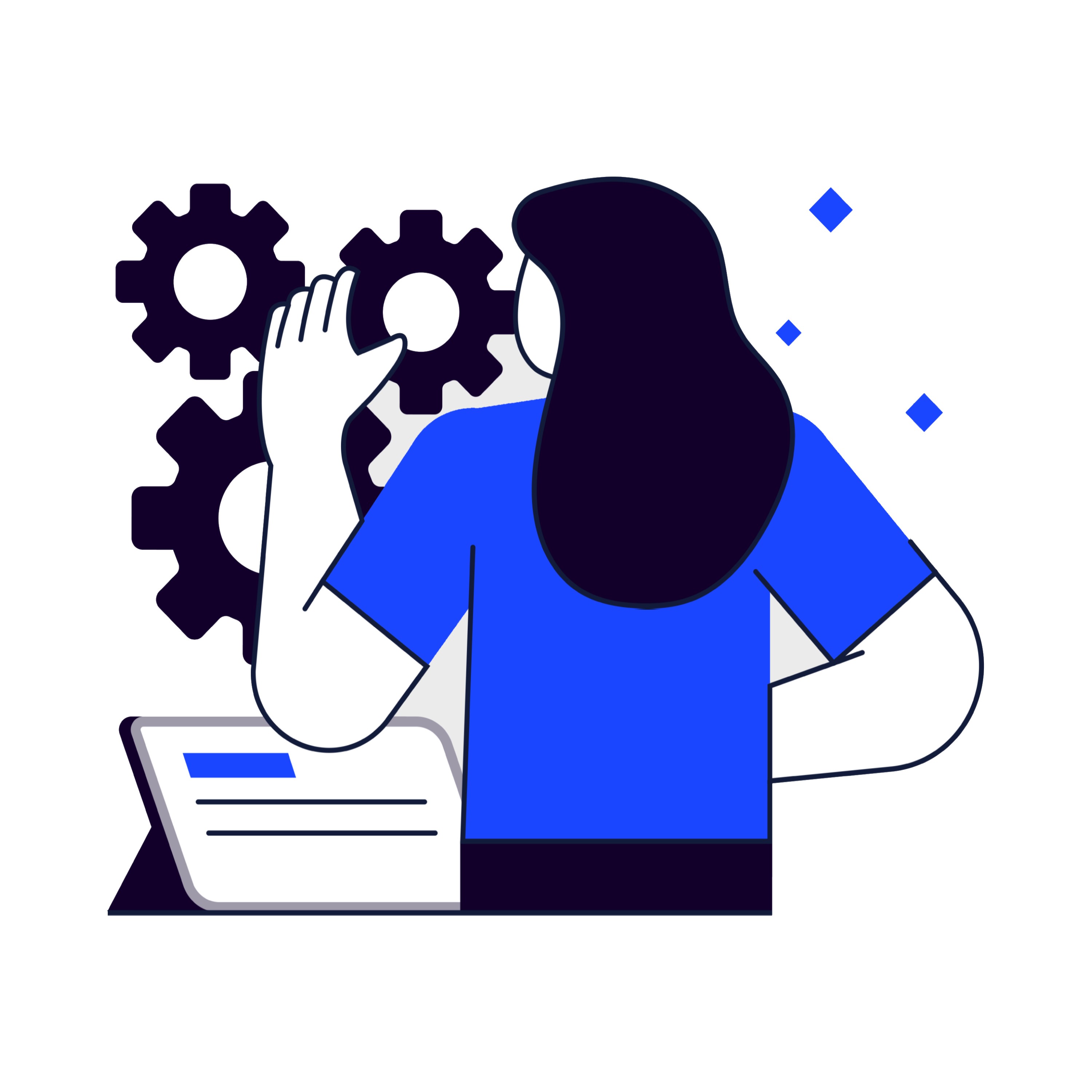 AI-ready setup illustration