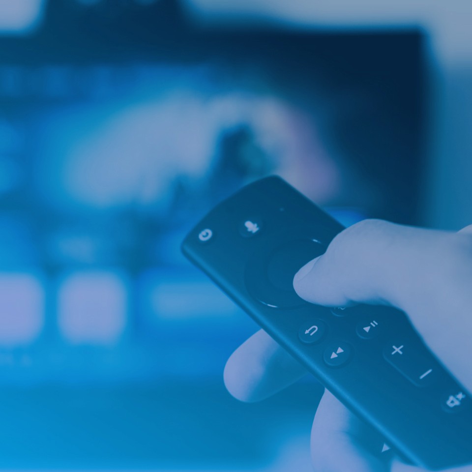 TV remote control visual for the TV white-label option