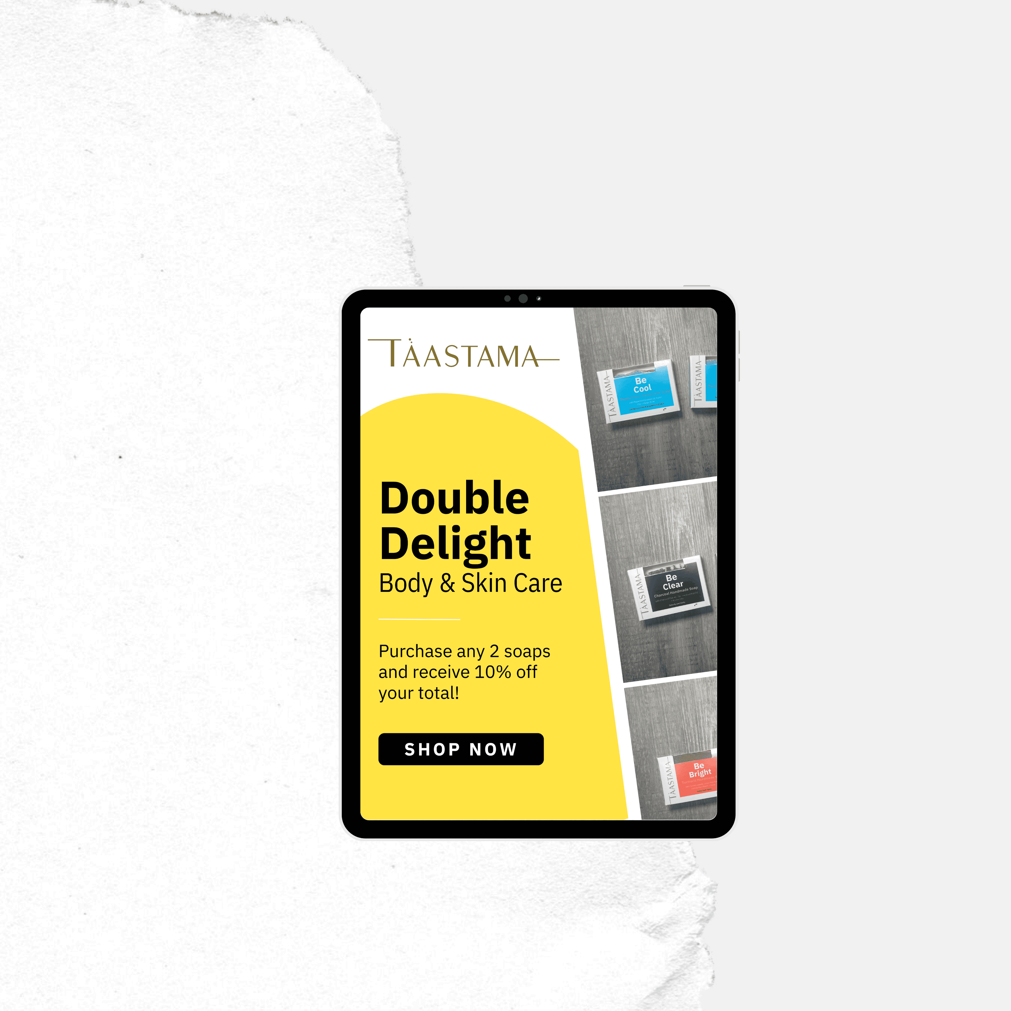 Taastama social media post