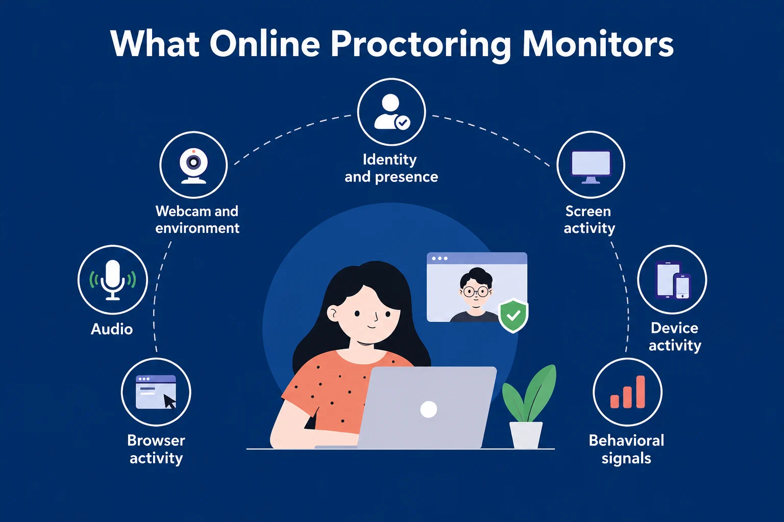 What Online Proctoring Monitors