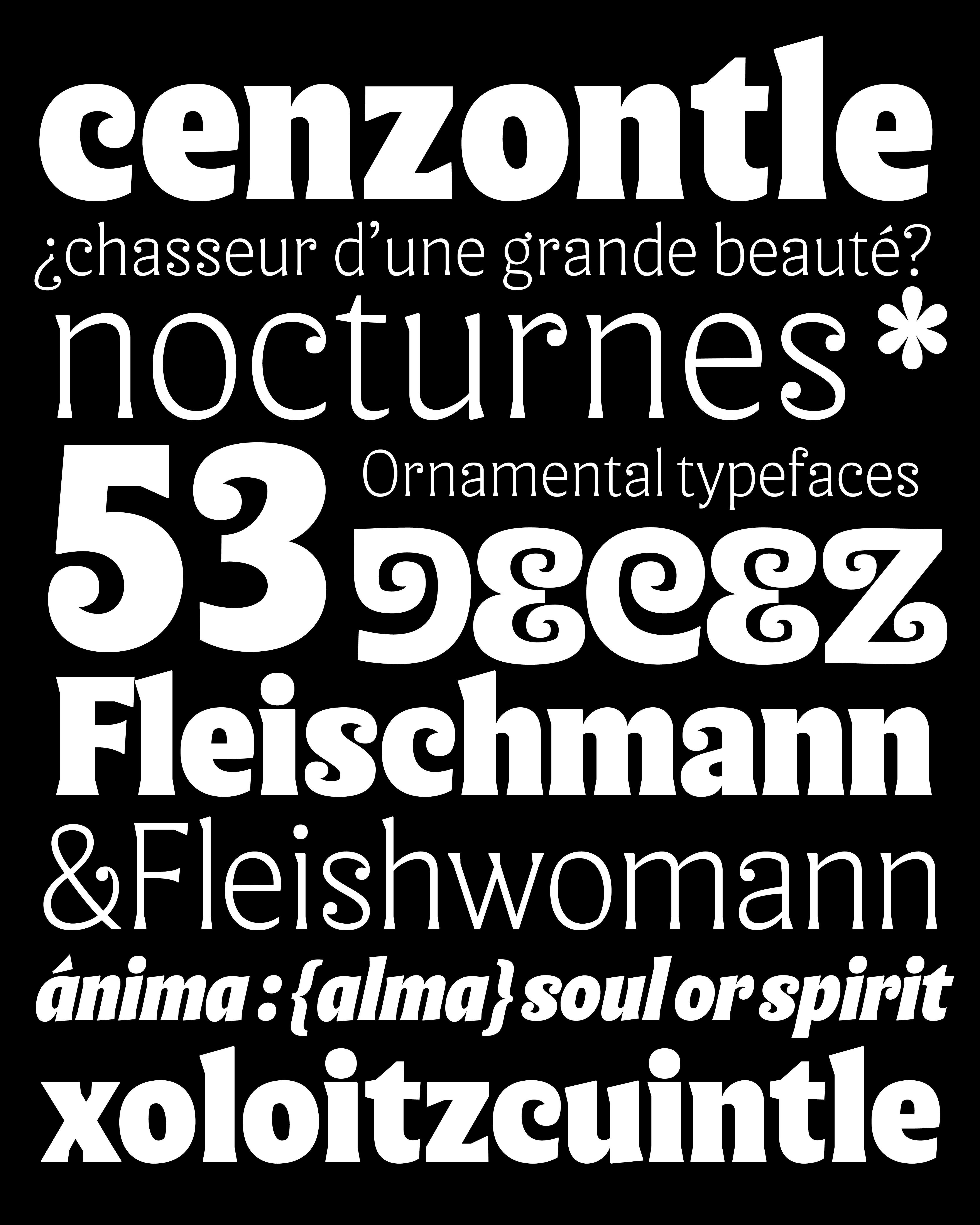 Anima font