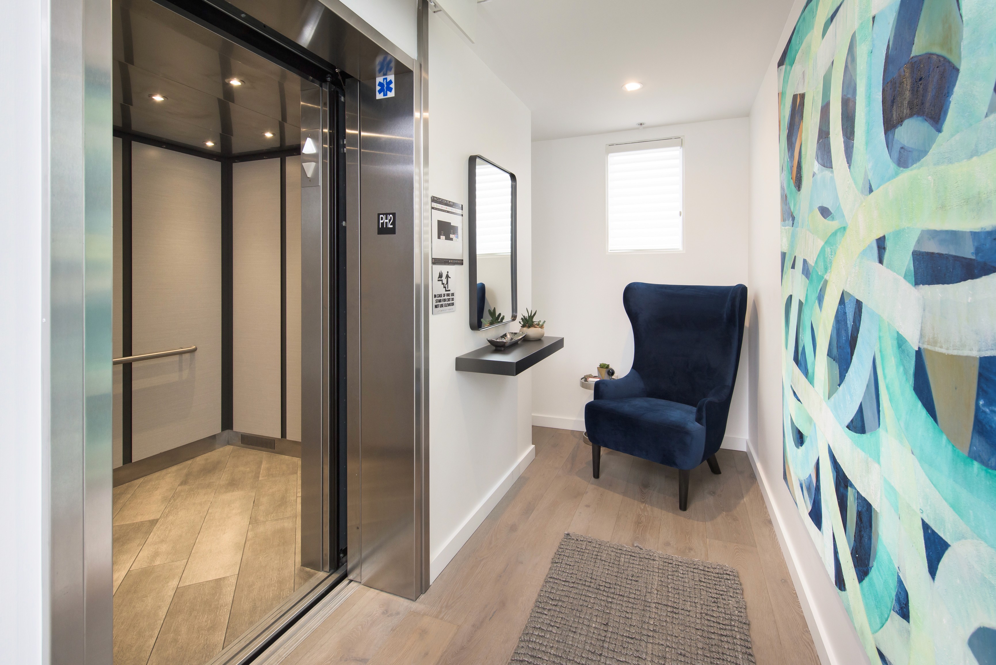 Image of Futuristic dining area