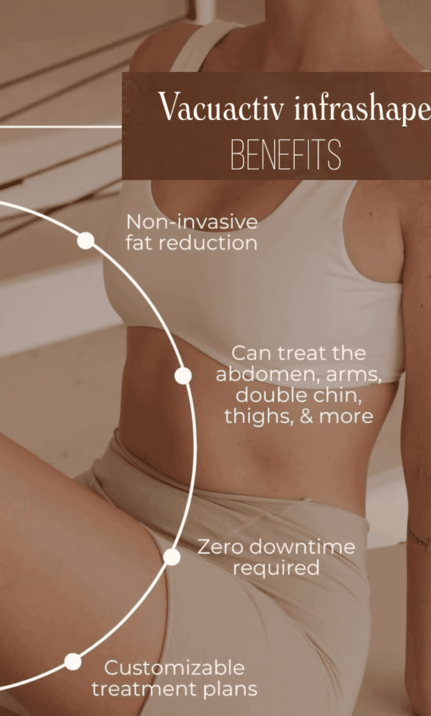 a woman laying on top of a black mat