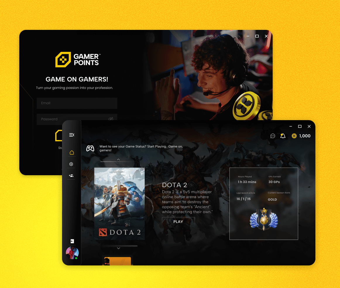 GamerPoints Homepage