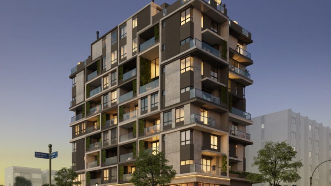 Em construção no Água Verde, edifício Plural mistura diferentes tipos de planta para atender pessoas com diferentes necessidades. (Foto: Divulgação)