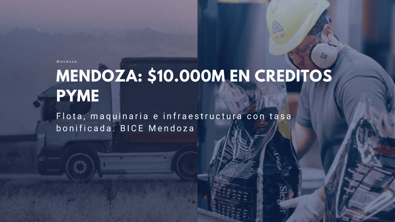 financiamiento logística infraestructura PyMEs Mendoza