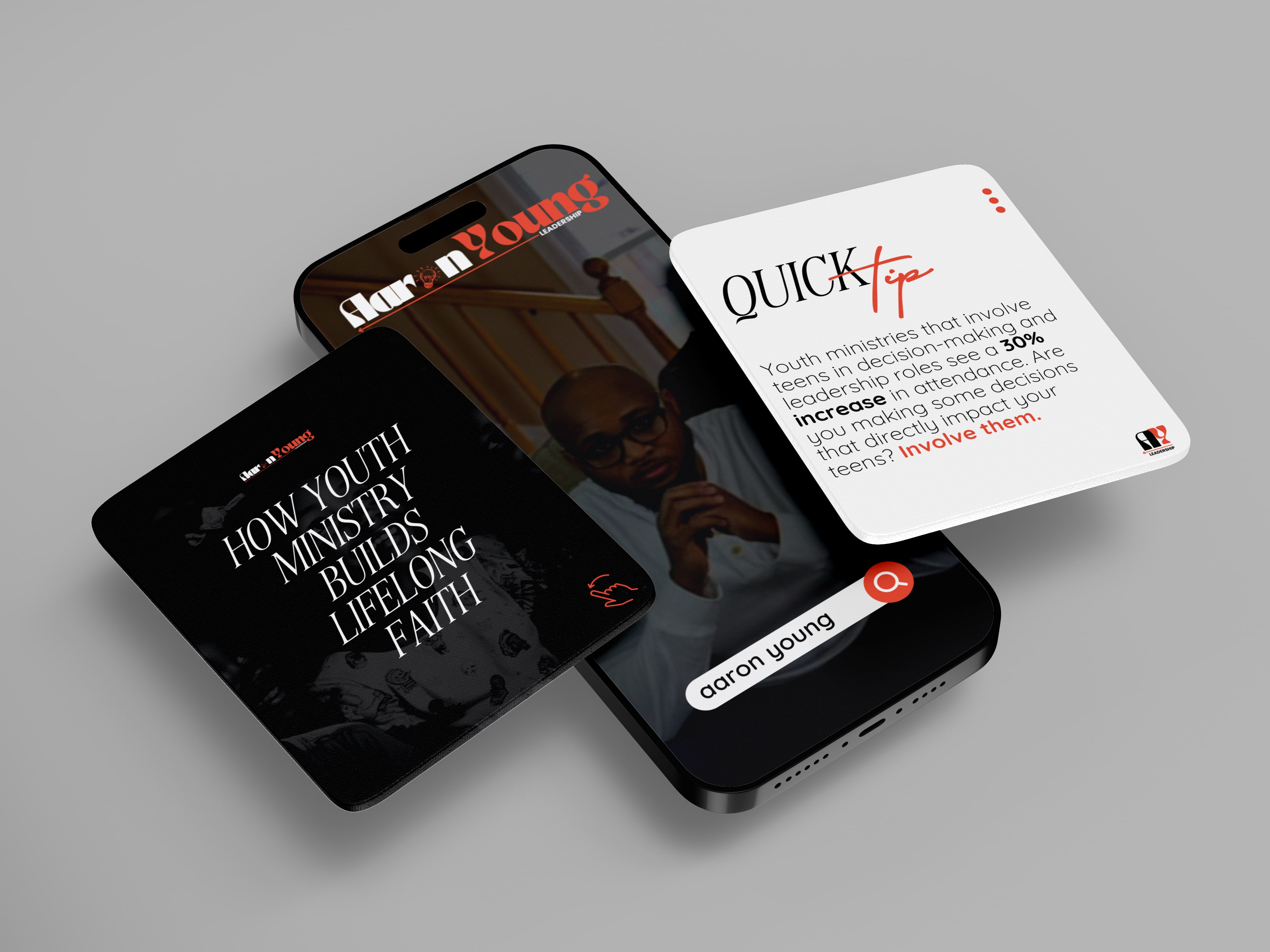 aaron young social media templates