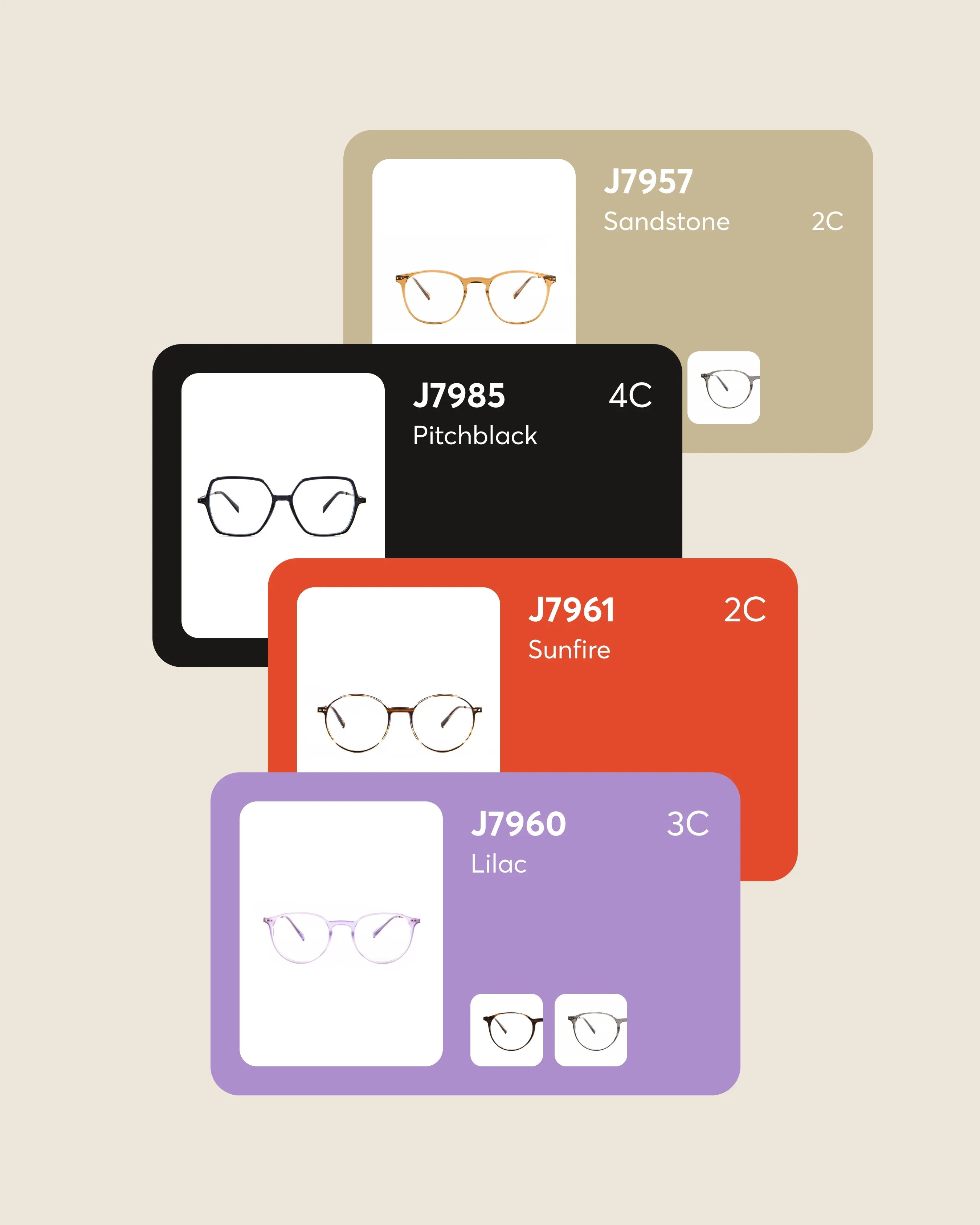 Product cards