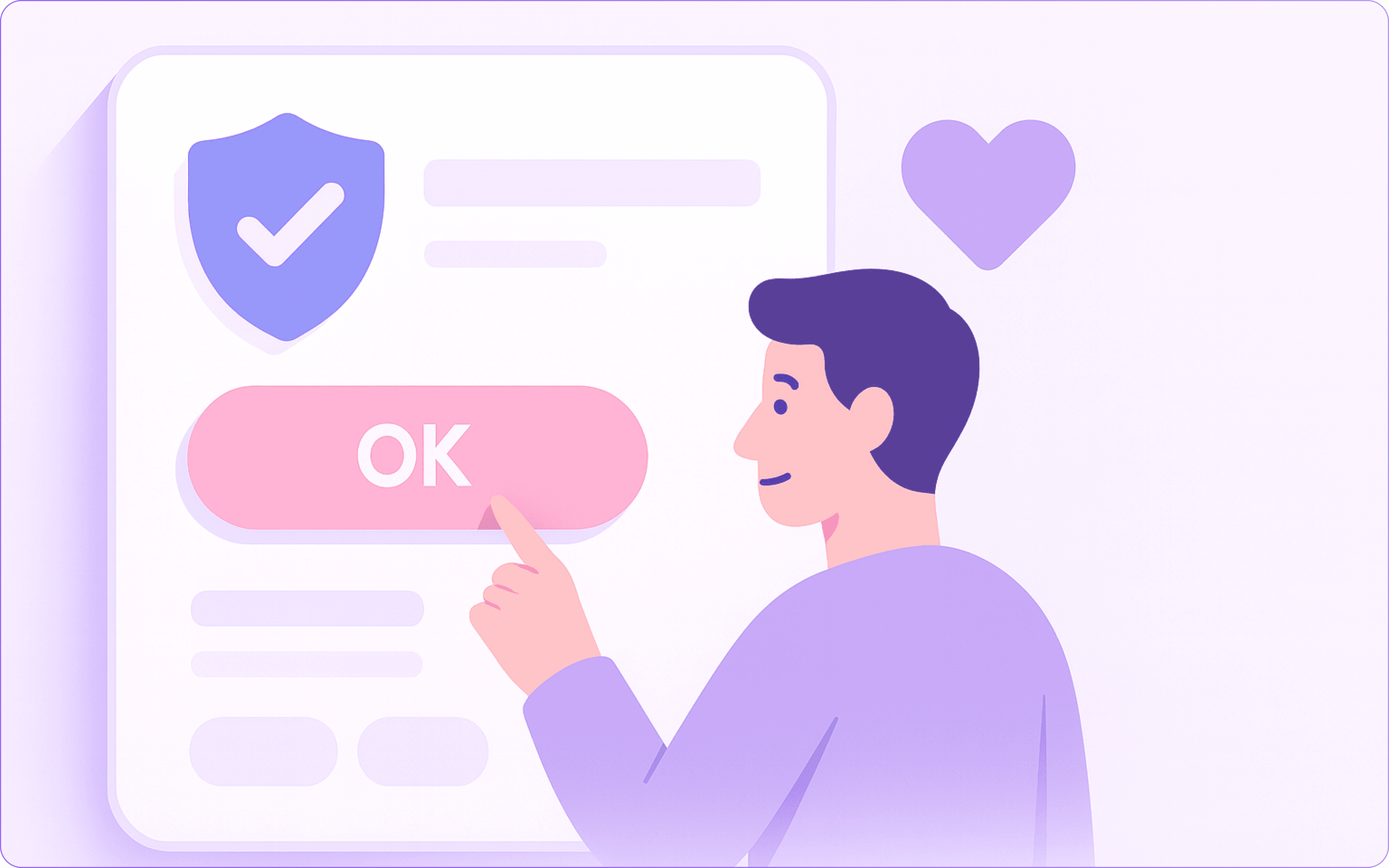 Cover: Illustration representing trust and security in digital interfaces