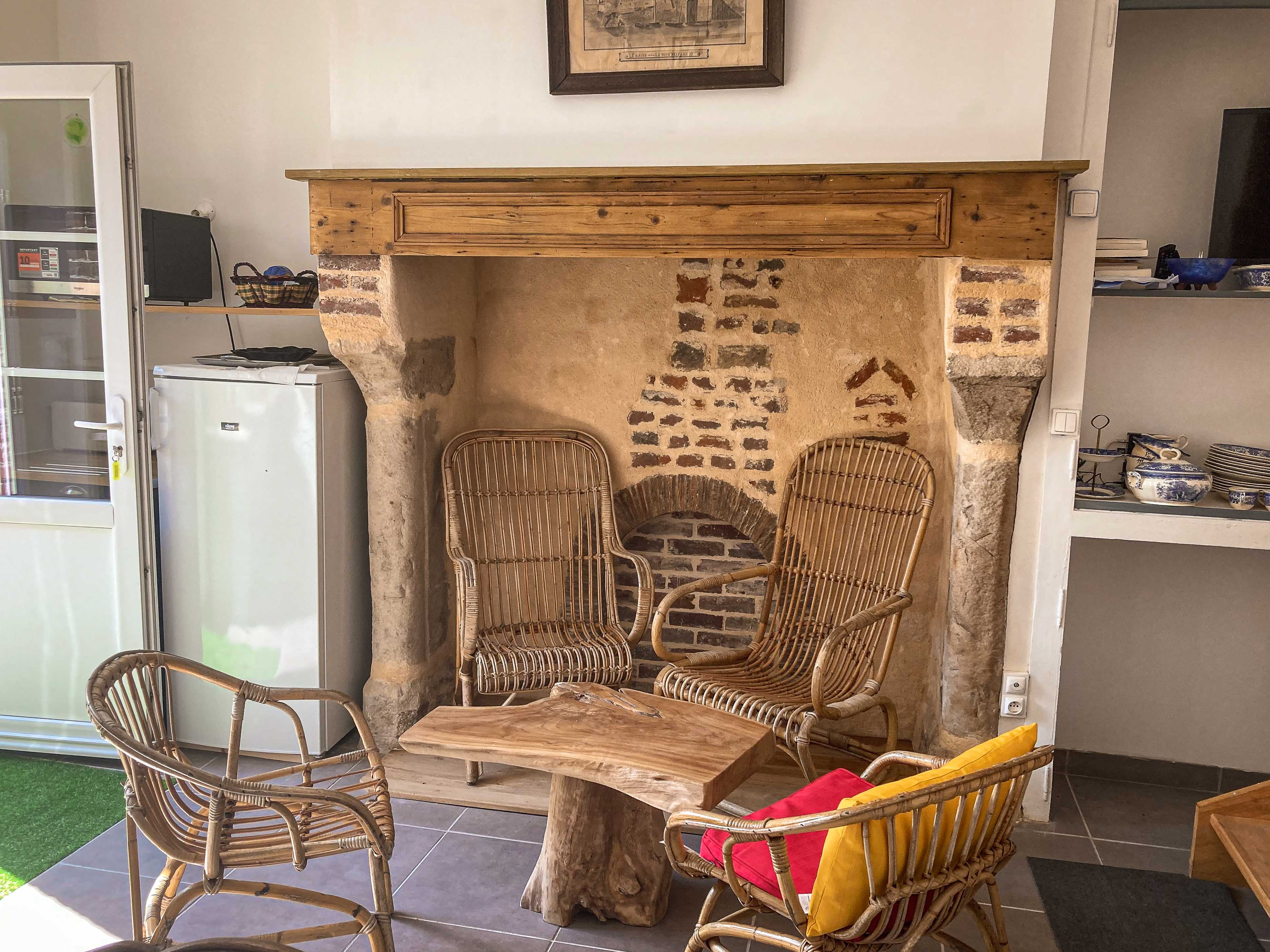 salon gîte veules les roses