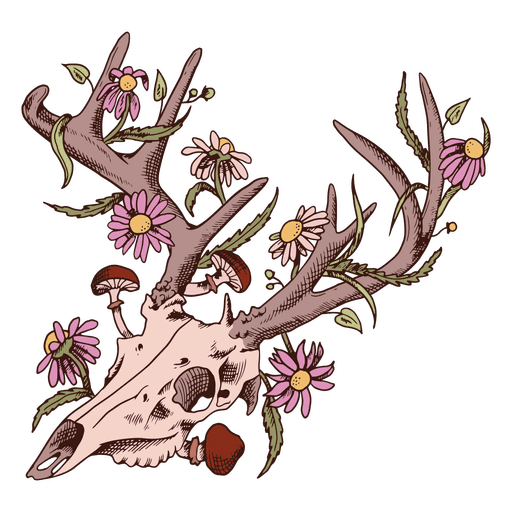 deer skull animal png