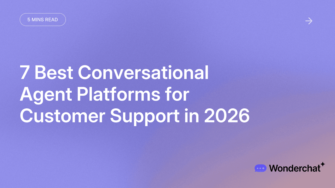 7 Best Conversational Agent Platforms for Customer Support in 2026 ...