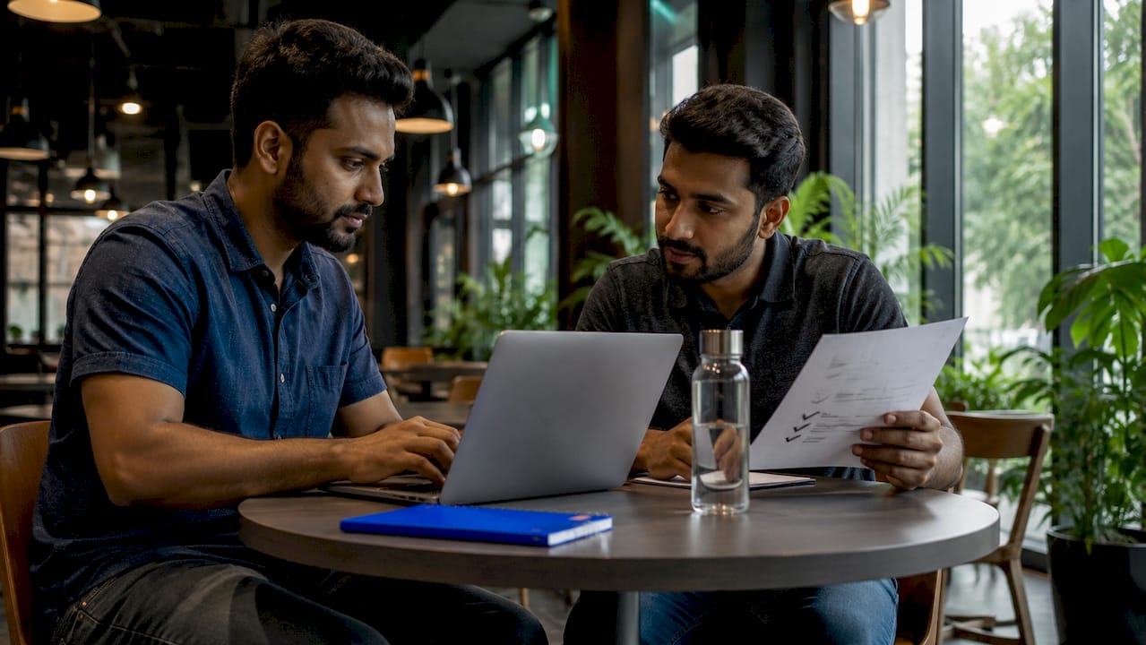 IT engineers collaborating on cloud data security