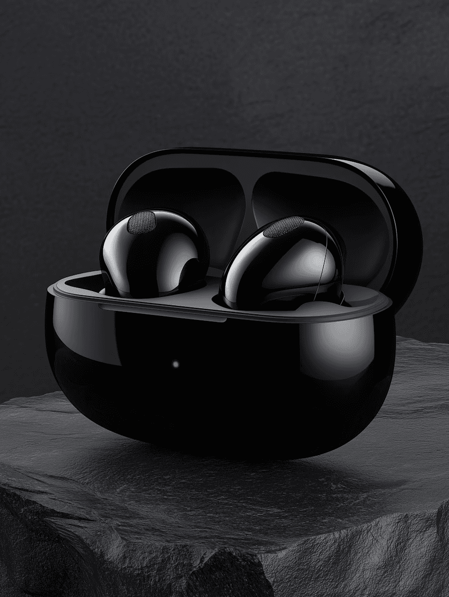 air phones black