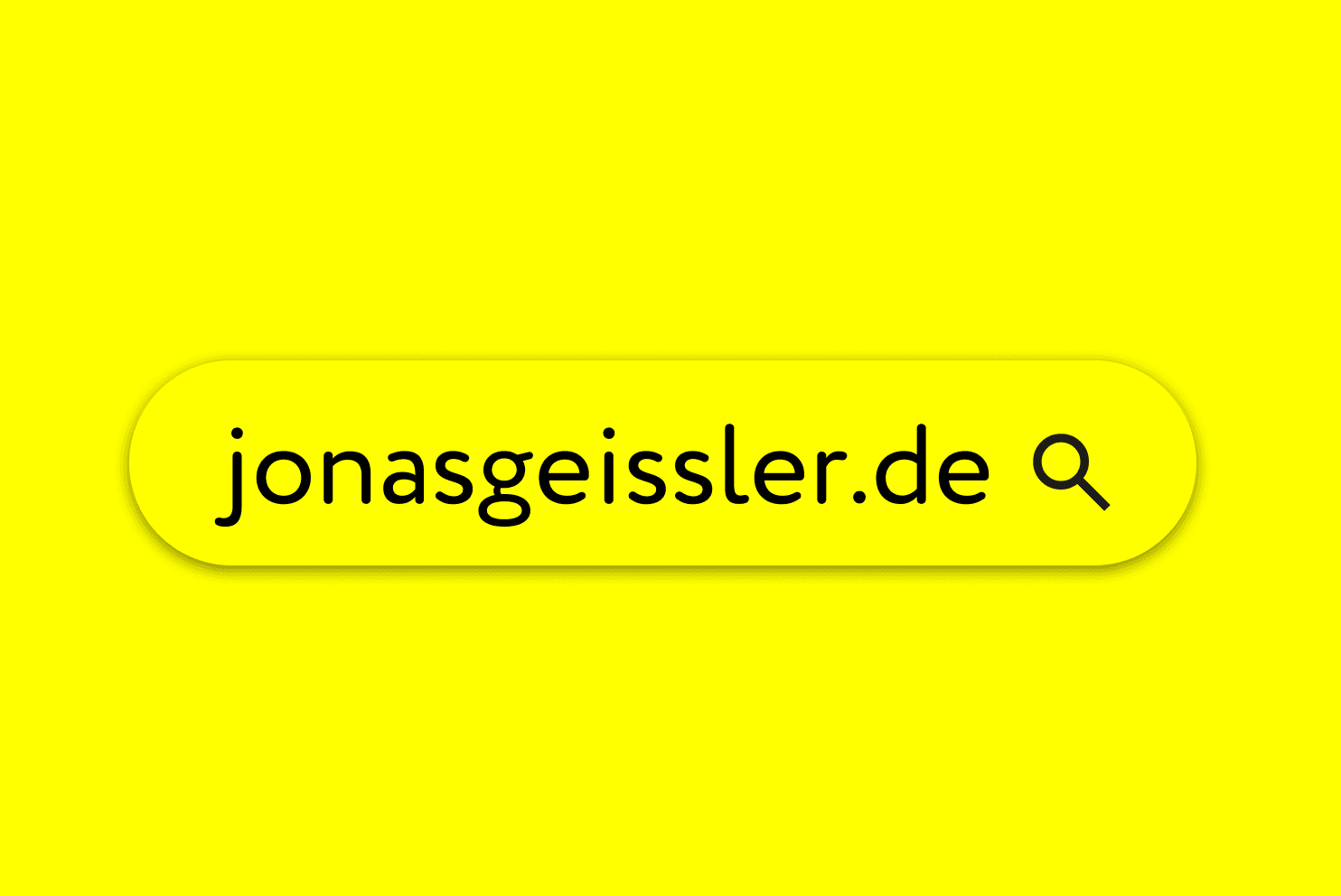 jonasgeissler.de search bar