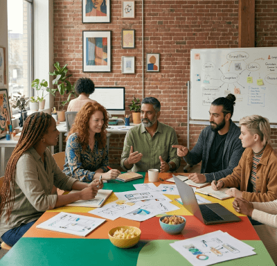 A small DTC jewelry brand team, representing a Marklo user persona